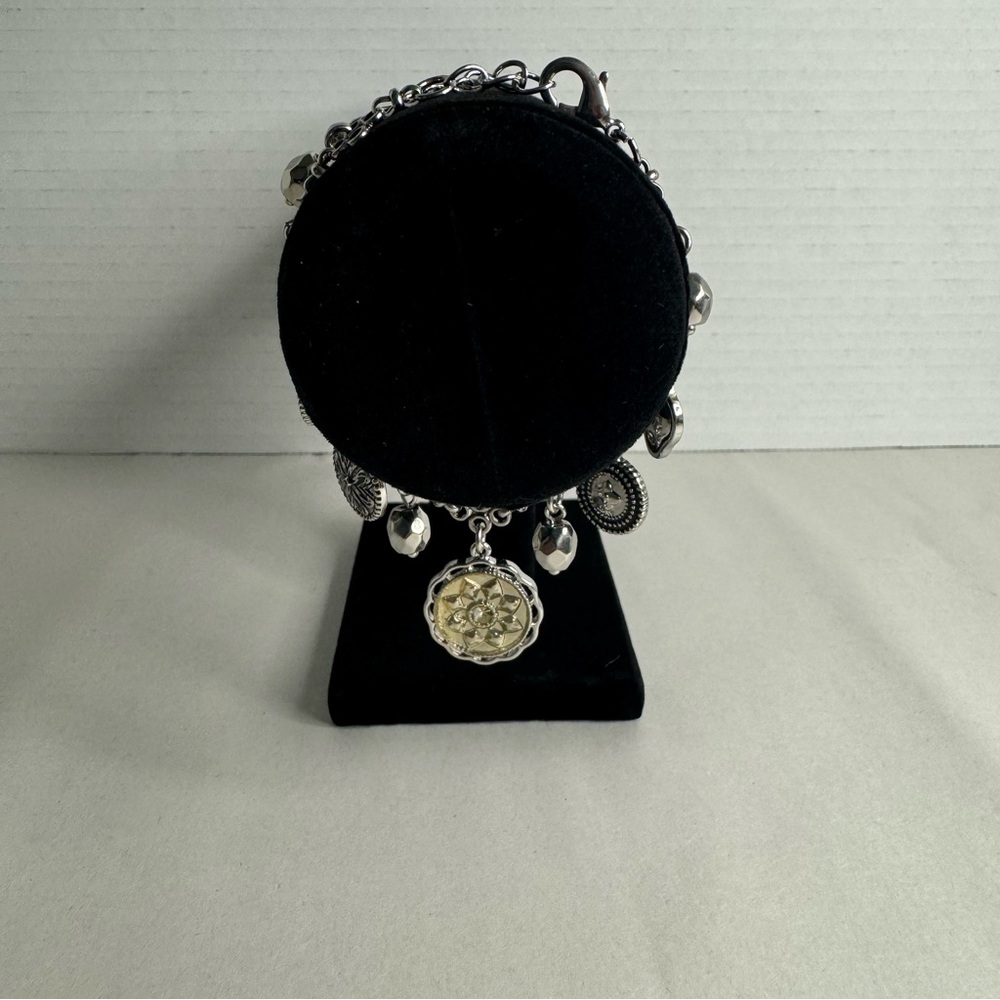 Lia Sophia Fascination Charm Bracelet Silver Retired